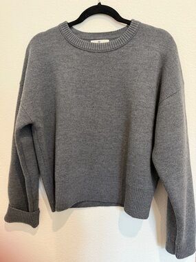 Cropped Extra Fine Merino Wool sweater Banana Republic